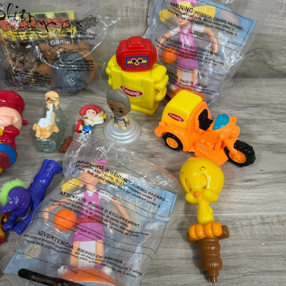 Mixed Toy Lot 20pc Unisex OS Multicolor Playskool Rugrats Toy Story Figures